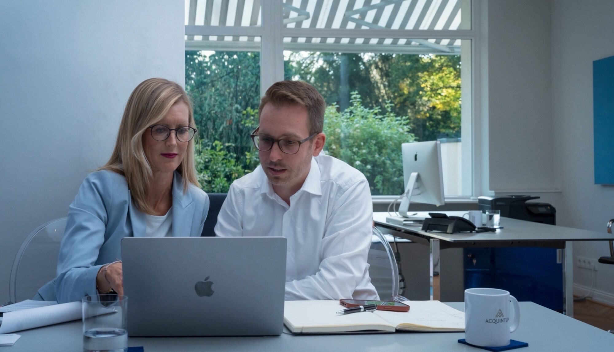 Emil Strobl und Ira Aufenanger - Acquintum GmbH & Co. KG - Unternehmensbewertung und M&A